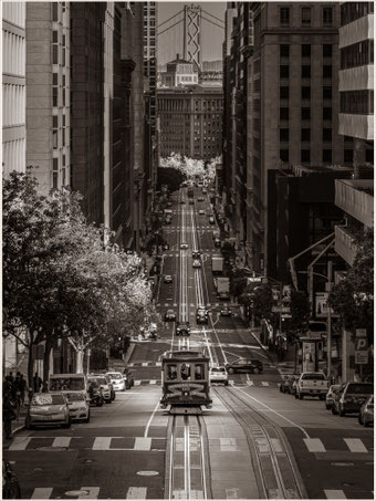 San Francisco, California Street, Cable Car