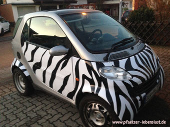 Smart Fortwo Zebramuster Zebrastreifen