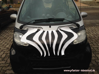 Smart Fortwo Zebramuster Zebrastreifen