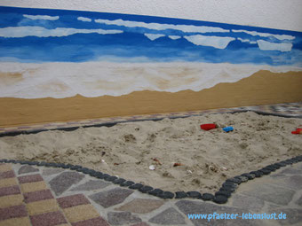 Sandkasten, Strand + Meer