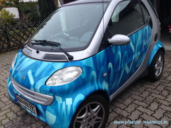 Smart Fortwo Unfall Vorlage Zebramuster Zebra