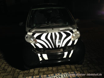 Smart Fortwo Zebramuster Zebrastreifen