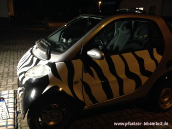 Smart Fortwo Zebramuster Zebrastreifen