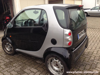 Smart Fortwo Zebramuster Zebrastreifen