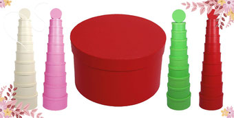 SETS DE CAJA DURA CIRCULAR