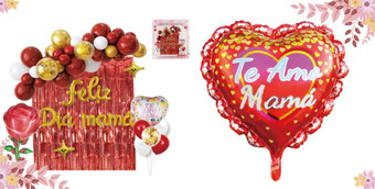 GSETS DE GLOBOS Y GLOBOS MAMA