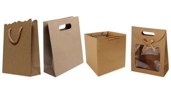 BOLSA KRAFT NATURAL Y COLOR
