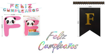 BANDERINES PANCARTAS Y LETREROS