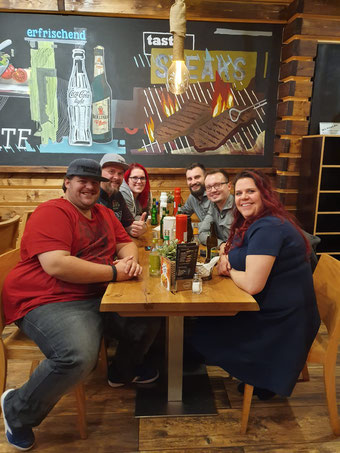 Helrec Fishing Adventures und Forge of Lures beim After-Work-Dinner