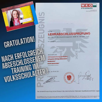 Erfolgserlebnisse: Es ist einfach wunderbar, von Kindern zu hören, die ihr Training bei Roswitha Hafenschon vor Jahren abgeschlossen haben. Was für ein Vorbild für alle Kinder, denen das Lesen, Rechnen und Schreiben zu lernen auch nicht so leicht fällt!