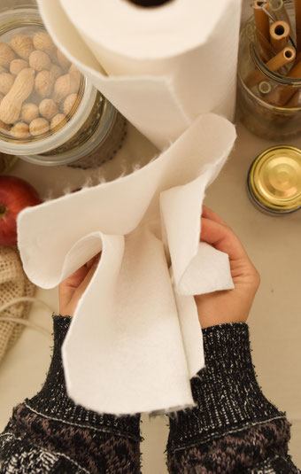 Nachhaltigkeit in der Küche, Plastikfreie Gläser und nachhaltige Küchenrolle