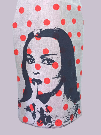 Bottle Cooler Lily Munster grau gepunktet