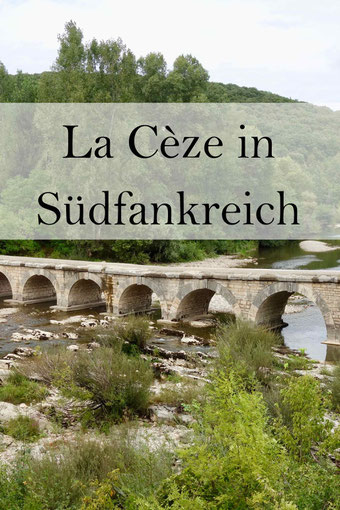 La Céze, Roque-sur-Ceze, Kaskaden von Sautadet, Montclus in Frankreich.