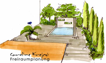 Terrasse Caroline Krejczi Freiraumplanung
