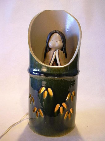 焼き物の「かぐや姫」 焼き物の「かぐや姫」