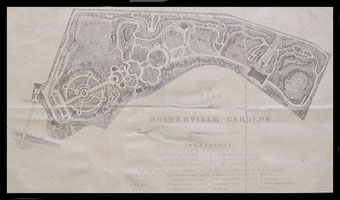 Plan of Rosherville Gardens.