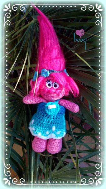 Trolls amigurumi puppy crochet