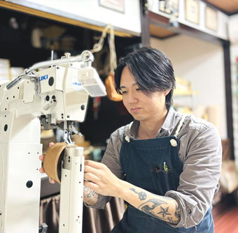 革職人　森山聖久　森革工房