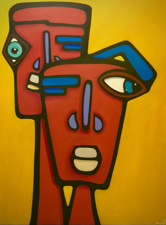 Bodyguard 60 x 80 Acryl   