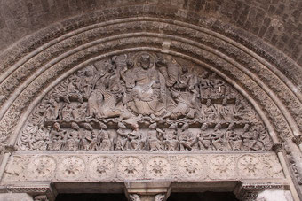 Timpà de l'abadia de Moissac (s.XII), França