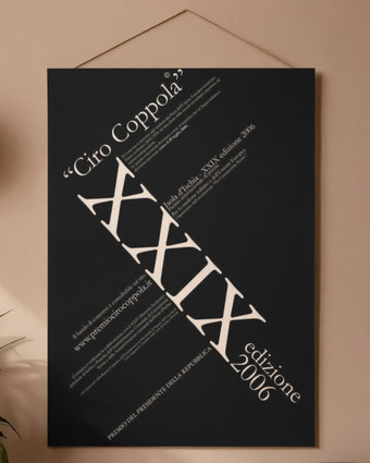 Locandina per la promozione della° Edizione del Premio Ciro Coppola a Casamicciola Terme 