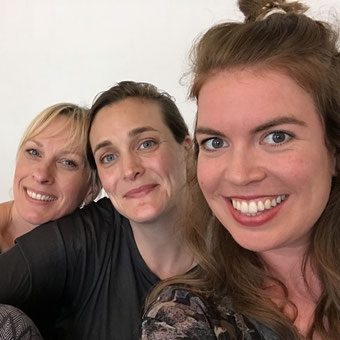 Tatjana, Christina und ich