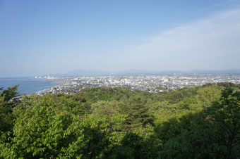 駆け上がること３０分。素敵な光景が広がってきました