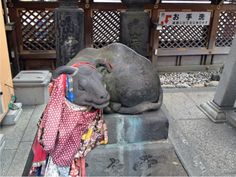 湯島天神（湯島天満宮） 牛