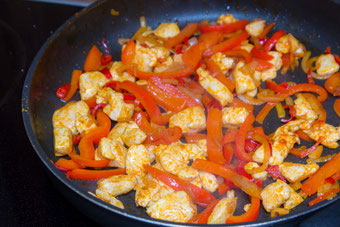 Hühnchen-Fajitas Rezept
