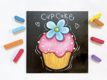 チョークアート描き方、チョークアートオシャレ、チョークアート人気、チョークアート教室、オンライン講座、チョークアート沖縄、大阪