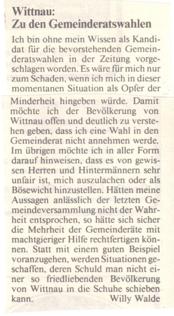 Fricktaler Bote, 27. Sept. 1985