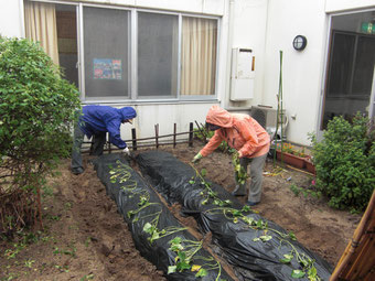 雨の中ありがとうございました！