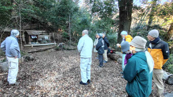 山の神様にこの1年を感謝する