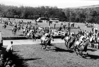 Letztes Militärpferderennen 1968