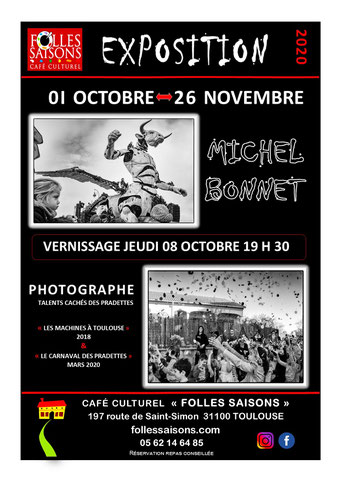 Exposition photographie Michel Bonnet Folles Saisons