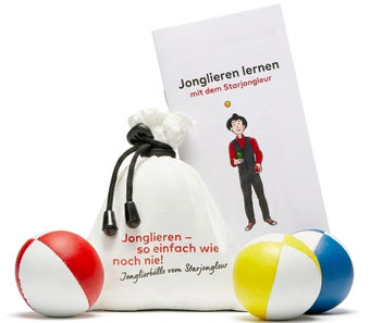 Jonglierbälle für Schulen im Set mit Anleitung