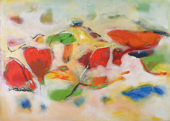 Blütenmeer, 2004, 140x100 cm