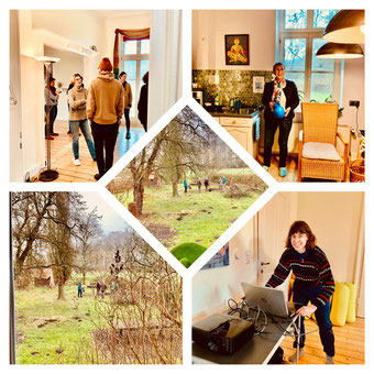Impressionen vom Treffen im Haus Ananta am 11.02.23