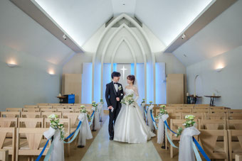 各務原のフォトスタジオひでんちのフォトウェディング チャペル貸切で写真だけの結婚式を。安い 人気 家族と 岐阜・各務原・関・美濃加茂でおすすめ。