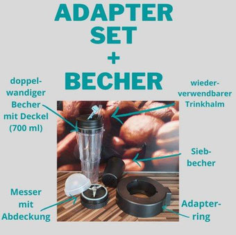 Deluxe Blender Becher und Adapter Set Pampered Chef