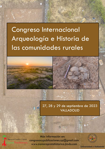 27, 28 y 29 de septiembre de 2023. Contacto: congresosypublicaciones.zp@gmail.com zamoraprotohistorica.jimdo.com