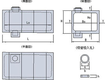 防火水槽　規格図