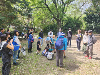 最後に今回出会った生き物たちの解説をしてくれました