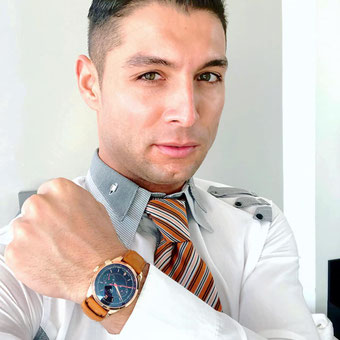 Vintro Watches Kampagne Saki Sportmodel Markenbotschafter Influencer