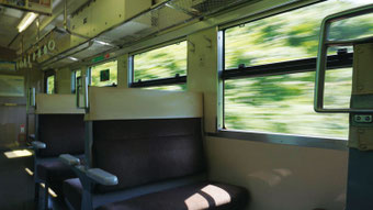 山口線車内