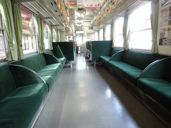 木次線の車内