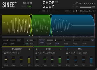 screenshot of chop suey plugin, link to plugin page