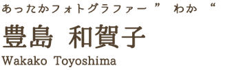 あったかフォトグラファー"わか" 豊島和賀子