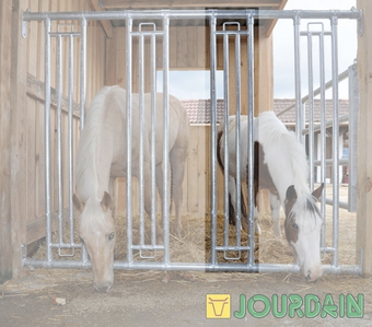 Agro-Widmer Stalleinrichtungen - Pferdefressgitter-Module Jourdain