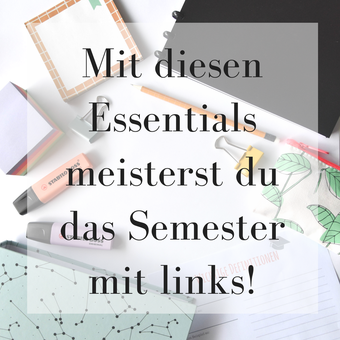 Titelbild: Mit diesen Essentials meisterst du das Semester mit links_Marieke Bäumer